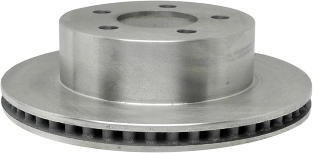 ACDelco Silver Front Brake Rotor 18A972A | GM 19261798 Brake Rotors for Select Jeep Cherokee, TJ, Jeep Wrangler and more