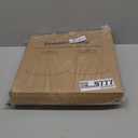 White Lamp Shades Set of 2, Bell Lamp Shades 6"Top x 13"Bottom x 10"High, Medium Shade Replacement Fabric Natural Linen Hand Crafted(Spider Fitter), Harp Holders Included, Easy Assembly Required