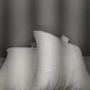 MIULEE Throw Pillows Inserts, Pack of 2 12x20 Inch 100% Virgin Fiber Filling Bed Couch Pillows