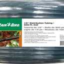 Rain Bird T63-500S Drip Irrigation 1/2" (0.634" OD) Blank Distribution Tubing, 500' Roll, Black