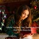 GOKU Hummingbird Solar Wind Chimes for Outside Gifts for Mom Grandma Birthday Gift Outdoor Color Changing LED Wind Chimes Solar Windchimes Lights for Garden Yard Porch Window Decorations