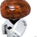 GG Grand General 80085 Brown Wood Plastic Steering Wheel Spinner Knob with 1-3/4 inches Diameter