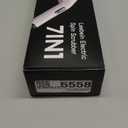 Leebein Electric Spin Scrubber, 2025 New Cordless Cleaning Brush Bathroom Scrubber, IPX7 Waterproof Shower Scrubber with 7 Brush Heads, Extendable Long Handle and 2 Speeds Scrubber for Bathtub Floor (Black)