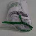 BGment Pure White 100% Blackout Curtains for Bedroom, Black Out Living Room 84 inch Panels with Thermal Liner, Rod Pocket and Back Tab Double Layer Room Darkening Drapes, 2 Panels, Each 52 x 84 Inch