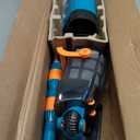 LVKE L2 Cordless Handheld Pool Vacuum for Above Ground Pool with Telescopic Pole, Strong Suction Power, 1H Runtime, High-Efficiency Screen & Fine Sponge, Ideal for Deep Pool Cleaning, Blue