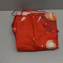 Christmas Tree Skirt Red and Gold Christmas Decorations - Xmas Tree Skirt Mat with Santa Claus Snowflake Pattern for Indoor Outdoor Merry Christmas Holiday Party Decor 48 Inches