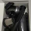 KMM Handheld Car Vacuum Cleaner, 10000PA Vacuum Cleaner & Air Duster, 120W High Power Vacuum Portable Cordless, Hand Held Vacuum Rechargeable with Multi-Nozzles & LED Light for Home, Car, Office (Black & Silver)