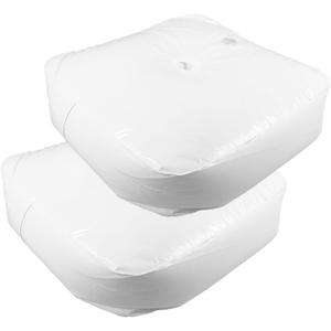 2pcs Square Water Bags for Balloon Arch Support PVC Umbrella Weight Base for Wedding Birthday Decor Stable for Windy Days