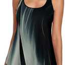 Urchics 2026 Women Two Piece Tankini Swimsuit Tummy Control Plus Size Long Torso Top and High Waisted Boyshorts Bathing Suits