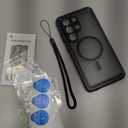 SPORTLINK for Samsung Galaxy S26 Ultra Case, IP68 Waterproof Dustproof Military 360 Full Body Heavy Duty Shockproof Protective with Camera Screen Protector S 26 Phone Front Back Cover 6.9" Mag/Black