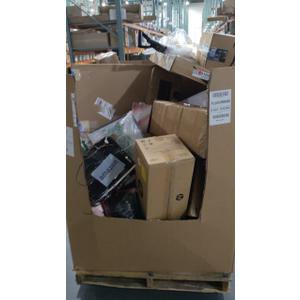 pallet of salvage items
