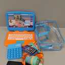 Pretend Play Home Office Toys for Kids 3-7, Toy Laptop Set for Role Playing Game, Working Home Playset for Boys and Girls