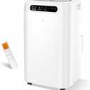 14000 BTU Portable Air Conditioners, Cools Up to 700 Sq.Ft, AC Unit with Cooling, Fan, Dehumidifier, Sleep Mode, Remote Control&Installation Kit, Portable AC for Large Rooms