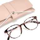 miyya Blue Light Glasses for Women & Men – Oversized UV & Blue Light Blocker Chunky Frames, Stylish Eyewear Accessories, *Tortoise