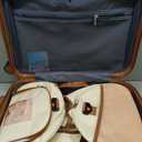 Hoteel Luggage Sets 3 Piece, Durable Suitcase Dual-Spinner Wheel TSA Lock, Lightweight Travel Hardshell PC+ABS Carry on Luggage for Men&Women, Beige(20in/GB/TB)