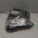 anllugs Bathroom Rugs 20" x 30", Non-Slip Extra Soft Absorbent Bath Rugs, Machine Washable Quick Dry Bath Mats for Bathroom Floor, Shower, Bathtub and Sink, Black