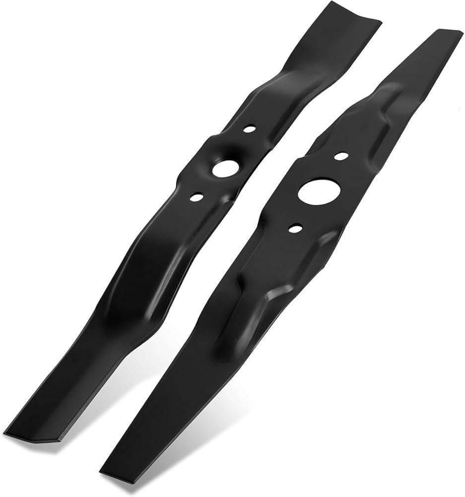 72511-VE1-020 & 72531-VE2-020 Lawn Mower Blade Set, Compatible with Hon da 21" HRB215 HRB216 HRB217 HRM215 HRR216 HRS216 HRT216, Replace 72511-VE1-010 72531-VE2-010 2-Pack