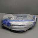 Inflatable Kayak Seat with Back Support, Universal Sturdy Paddle Board Seats for Sit on Top, Adjustable Blow Up Seat with Inflate Nozzle for Kayaking Canoeing Rafting