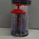 QINAN Upgraded Canister Replacement Parts Compatible With Dyson Cyclone V10 Animal,V10 Total Clean,V10 Absolute,V10 Animal,SV12 Vacuum Dust Bucket HEPA Filter attachments 969509-01, Blue/Grey