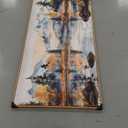 ERQINHUA Large Canvas Wood Framed Abstract Wall Art Living Room Wall Decor for Bedroom Office Decoration Watercolour Paint Tree Lakeside Landscapes Picture Artwork Home Decor Ready to Hang, 30x60 In