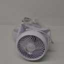 Honeywell HT-904 TurboForce Tabletop Air Circulator Fan, Small, White  Quiet Personal Fan for Home or Office, 3 Speeds and 90 Degree Pivoting Head