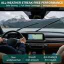 Windshield Wiper Blades Replacement for Mazda CX3 CX-3 2016 2017 2018 2019 2020 2021,Original Equipment Replacement Front Rear Wiper Blade Set - 22" 19" 10" (Set of 3)
