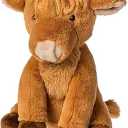 Mary Meyer Stuffed Animal Huggable Plush Soft Toy, 18-Inches, Hetty Highland Cow