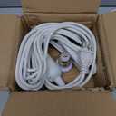 LED Grow Light Bulbs, Hanging Grow Lights for Indoor Plants, 25W 5000K, Height Adjustable Plant Light with Timer, Full Spectrum Grow Light Replace Sunlight for Large Tall Plant, Greenhouse (White)