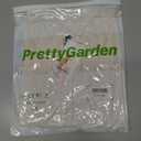 PRETTYGARDEN Women's 2025 Summer Long Sleeve Henley T Shirts Ribbed Knit Button Slim Fitted Basic Casual Going Out Fall Tops (Beige, L)