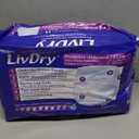 LivDry XL Overnight Adult Diapers for Women and Men, Incontinence Underwear, X-Large, 12-Pack