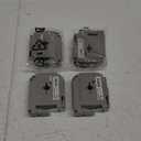 Compatible Label Tape Replacement for Brother P Touch M-Tape M-K131 MK131 M-K231 Work with Brother Ptouch PT-90 PT-M95 PT-45 PT-65, 0.47 Inch(12mm) 26.2 Feet(8m), Black on White/Clear, 4-Pack