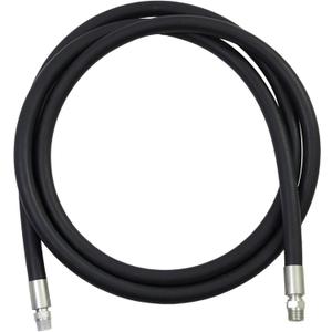 3/4"ID x 10 FT Fuel Transfer Hose with NPT Fittings - Heavy Duty for Farm, Dispensing Diesel, Gasoline, Kerosene, Biodiesel & Oil