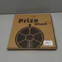 12 Inch 12 Slots Prize Wheel Tabletop Fortune Spin with Dry Erase Marker and Eraser for Engaging Home Parties, Trade Show, Carnival Events (12'' 12slots)