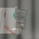 Toothbrush Replacement Heads Compatible with 7AM2M AM100/AM105/AM110 Electric Toothbrush, Soft Brush Bristles, 5 Pack White + 5 Pack Black