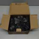 Solar String Lights Outdoor Waterproof, 2 Pack 60 LED 36.5 FT Each, Solar Powered Patio Lights with 8 Lighting Modes for Garden Yard Porch Wedding Party Decor (Warm White)