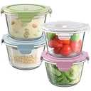 FRESH FOOD CONTAINERS 4 PACK, 16Oz
