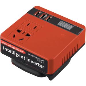 Battery Powered Outlet  Mini Charger Adapter Transformer for Outdoor & Home | Mobile Power Inverter with LED Display, Lightweight Electric Power Hub for Camping Gear, Travel Asentials, emergncy (2)