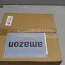 YOUEON Set of 2 Acacia Wood Serving Tray with Handles, 10x10x2 Inch Decorative Serving Trays for Food, Ottoman Tray, Square Coffee Table Trays for Dinner, Coffee, Appetizer