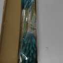 120 PCS Teal Dried Pampas Grass Decor, 17-inch Pompas Floral, Dry Flowers for Decoration, Pampas Grass in All, Bunny Tails Dried Flowers for Boho Wedding Decor