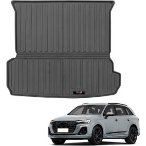 Custom for 2017-2025 Audi Q7 SQ7 Cargo Mats Trunk Liner All Weather TPE Protection Mat Accessories (for 2017-2025 Audi Q7/SQ7)