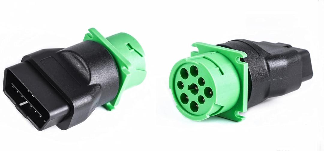 16pin OBD2 Male to 9pin J1939 Adapter for Truck Freightliner Code Reader ELD Tracker (1)
