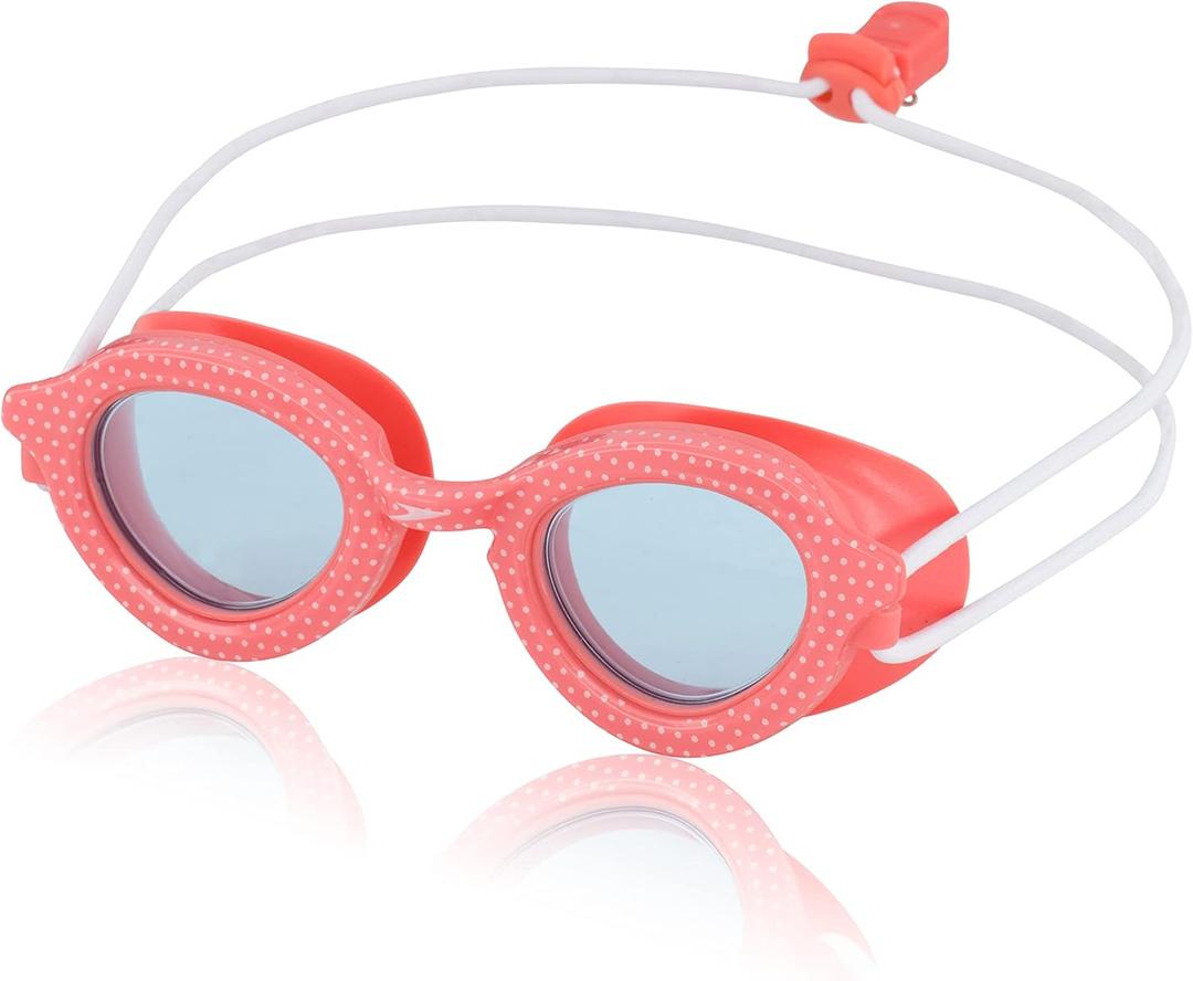 Speedo Kids' Swim Goggles Sunny G Ages 3-8 (Georgia Peach/Celeste)