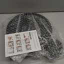 LEMOISTAR 8 Inch Small Wall Mounted RV Fan with Remote Control, 90 Oscillating, 4 Speeds, 4 Timer, Adjustable Tilt, 70 Inch Cord, Quiet, for Corner Bedroom Home Office Garage