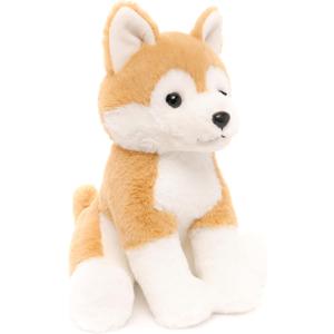 WEIGEDU Japanese Akita Shiba Stuffed Animal Plush Toy, 13 inches