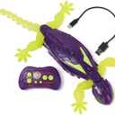 HEX BOTS Glow-in-The-Dark Gecko with Official Wall Climber Technology, Rechargeable Remote Control Robot Kids Toys, Prank Toys for Boys & Girls Ages 4 & Up