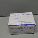 100 Pack 1ml Syringes with Needle 27G 1/2 Inch - Disposable Luer Lock Dispensing Syringe, Individually Wrapped