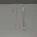 Wreath Hanger, Adjustable Over The Door Wreath Hanger from 15 to 25 Inches & Wreath Holder & Wreath Door Hanger for Front Door Decor 20 lbs Larger Christmas Decorations Hook (White)