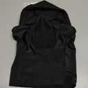 Qavctw Tactical Balaclava Mask Full Face Airsoft Mask with Mesh Mouth Guard Lightweight Breathable for Airsoft Motorcycle Snowboarding Outdoor Sports (Black-Style1)