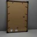 Rustic Walnut 16x24 Frame - Single Frame, 16 x 24 Poster Frame for Artwork, Puzzles, Photos and Movie Posters Picture Frames, Perfect Christmas Frame