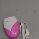 Epilator for Women, Smooth Glide Epilator Facial Hair Remover for Women with 2 Speed & LED Light, Electric Epilator for Women Facial Hair Removal Suitable for Face, Bikini Areas, Underarms, Arms, Legs